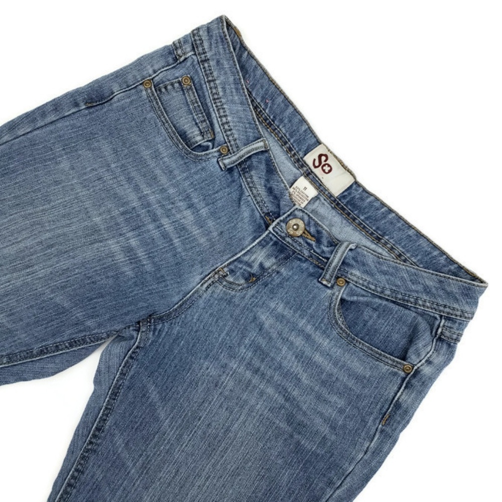 SO Light Wash Skinny Jeans